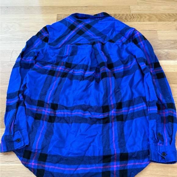 BDG Blue Plaid Button Down Shirt Women’s XS – Urban Outfitters - Picture 7 of 7